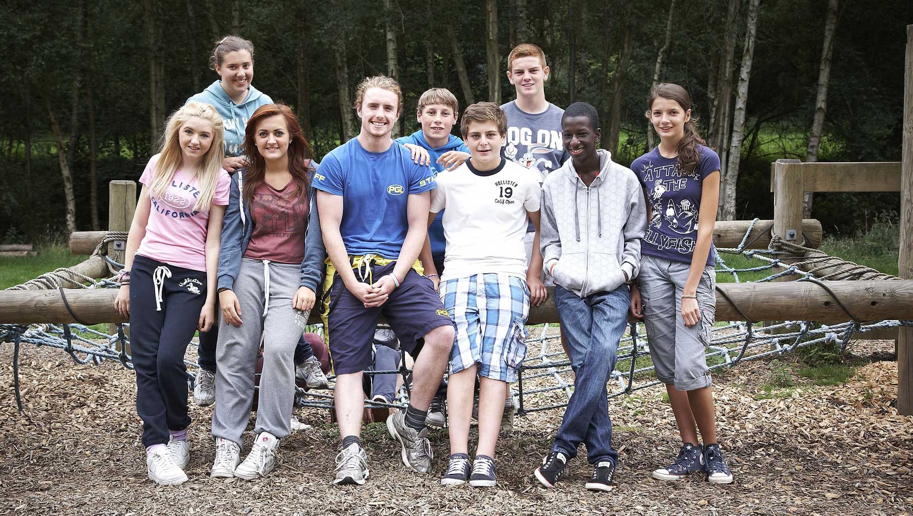 Staff at a PGL Camp