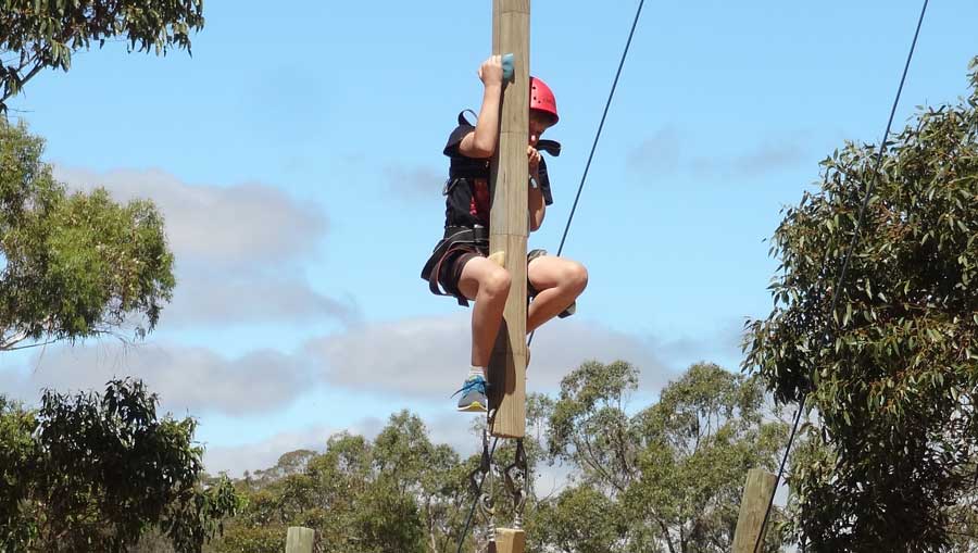 Giant Swing on a PGL Camp